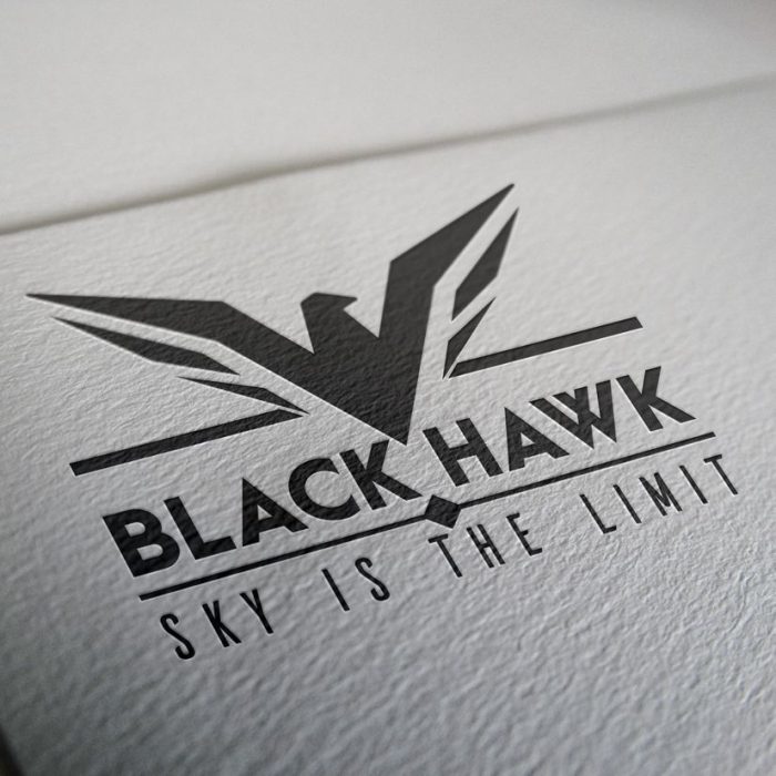 Black Hawk brand identity designed by Magixs