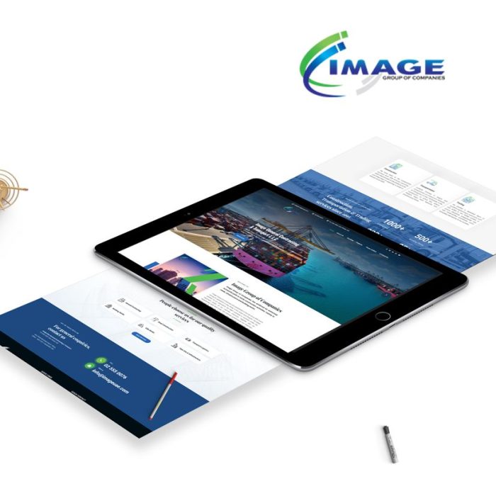 Image Company brand identity designed by Magixs
