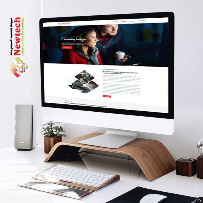 NewTech brand identity designed by Magixs