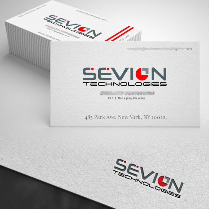 Sevion brand identity designed by Magixs